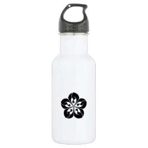 Korin-style cranes in shape of balloon flower 532 ml water bottle