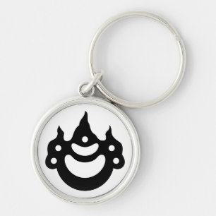 Korin-style jewel key ring