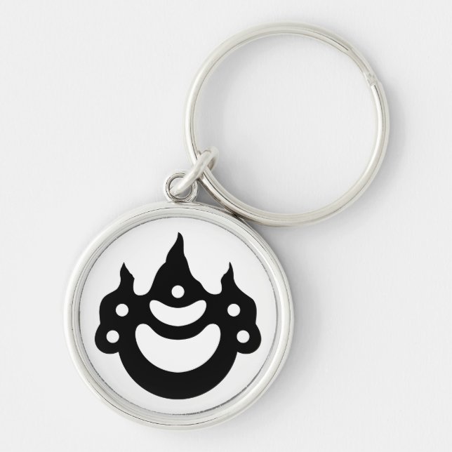 Korin-style jewel key ring (Front)