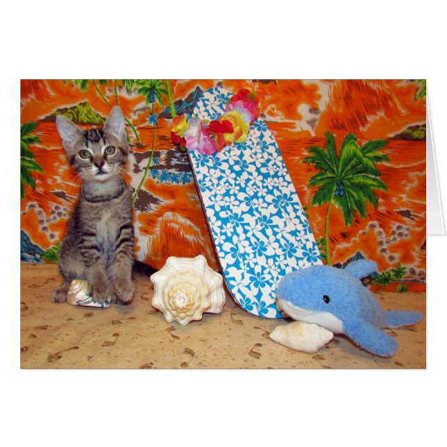 Kori's Hawaiin Adventure Card #1 (Front Horizontal)