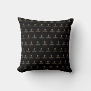 Korman Production YouTube Channel Logo Tiled Cushion
