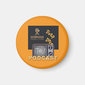 Korman Productions Deep Dive TV Podcast Magnet