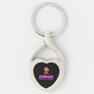 Korman Productions YouTube Channel Pink Logo  Key Ring