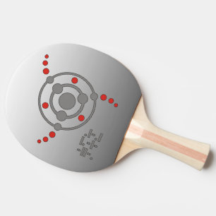 Kornkreis Piktogramm / crop circle pictogram II Ping Pong Paddle