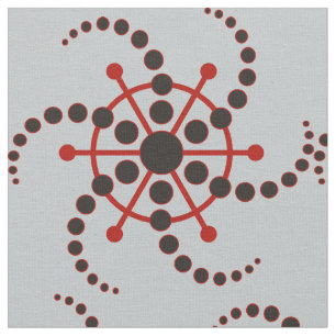 Kornkreis Piktogramm / crop circle pictogram VII Fabric