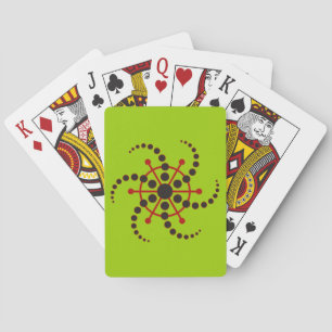 Kornkreis Piktogramm / crop circle pictogram VII Playing Cards