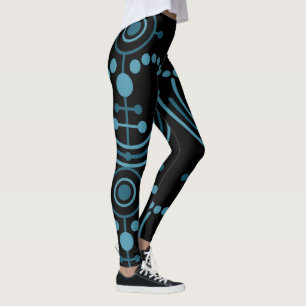 Kornkreis Piktogramm / crop circle pictogram VIII Leggings