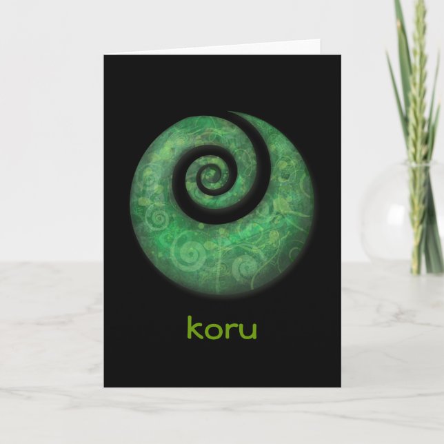 koru card (Front)