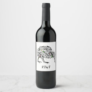 Koru Kiwi Wine Label