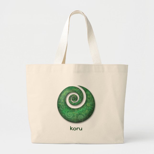 koru large tote bag (Front)