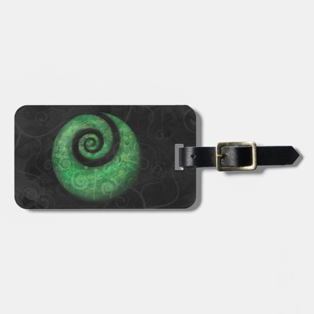koru luggage tag (Front Horizontal)