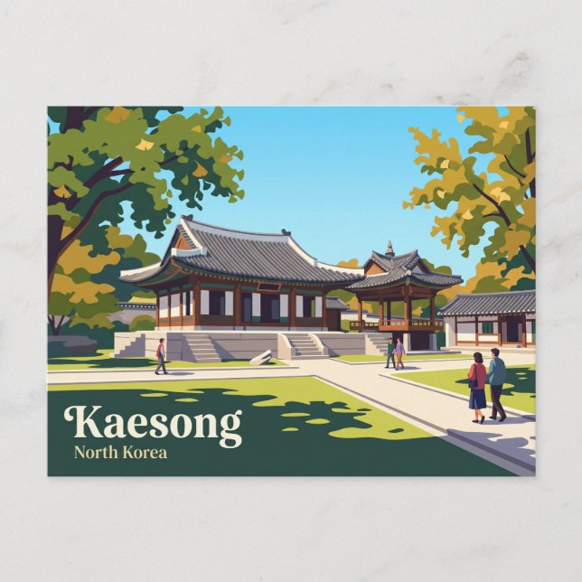 Koryo Museum North Korea Postcard (Front)