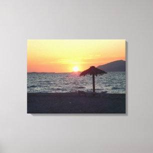 KOs Island Greece Mastichari Beach Sunset Canvas