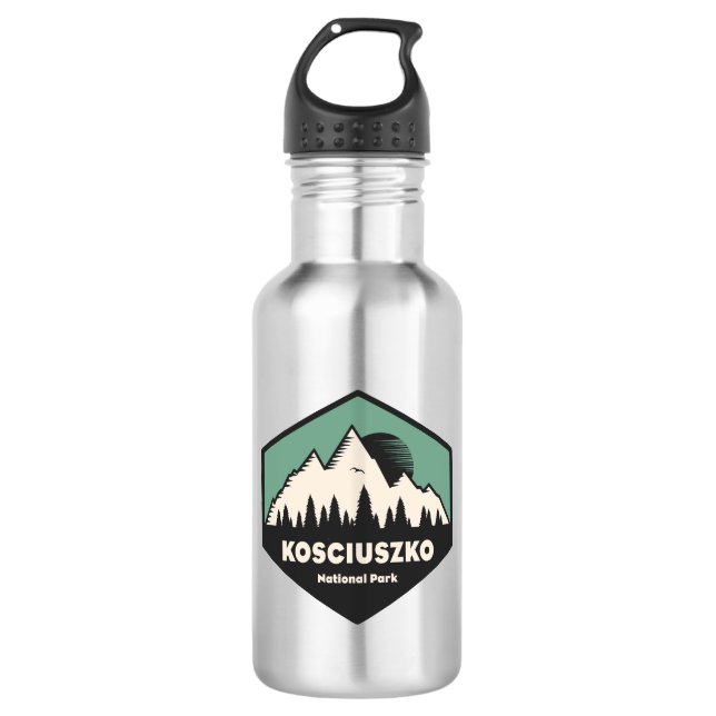 Kosciuszko National Park 532 Ml Water Bottle (Front)
