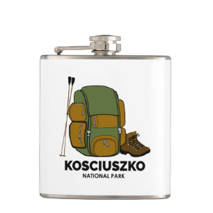 Kosciuszko National Park Backpack Hip Flask