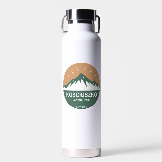 Kosciuszko National Park Water Bottle (Front)