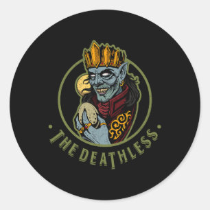 Koshchei Deathless Ancestry Paganism Ukraine Mytho Classic Round Sticker