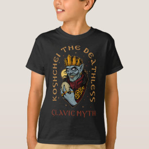 Koshchei Deathless Ancestry Paganism Ukraine Mytho T-Shirt