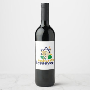 Kosher 4 Passover Wine Label