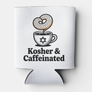 Kosher and Caffeinated Jewish Coffee Hanukkah Can Cooler