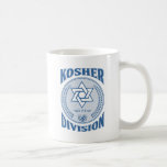 Kosher Division Coffee Mug<br><div class="desc">Jewish Kosher Division
Star of David</div>