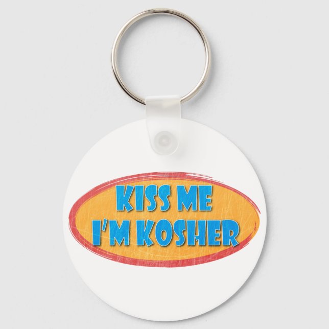 Kosher Humour KeyChain (Front)
