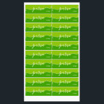 Kosher Kitchen Script Parve with Hebrew Green<br><div class="desc">Our Kosher Kitchen 2-Tone Green stickers with Large script 'Parve' are waterproof & can stand up to repeated washing. Go ahead and stick them on items that go in the dishwasher, microwave, freezer. Includes the Hebrew for Parve. These stickers are a beautiful, classy way to keep things Kosher. Perfect for...</div>