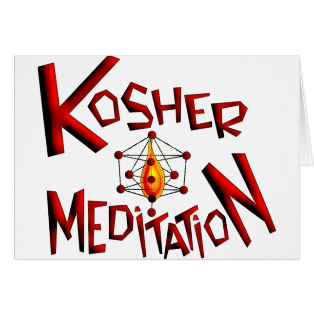 Kosher Meditation (Front Horizontal)