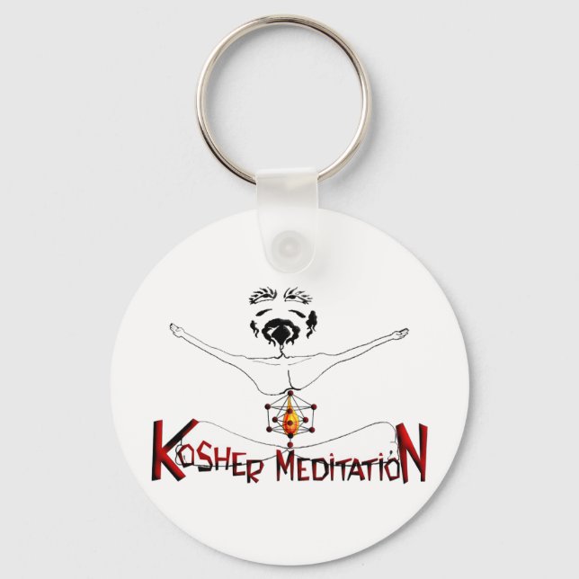 Kosher Meditation Key Ring (Front)