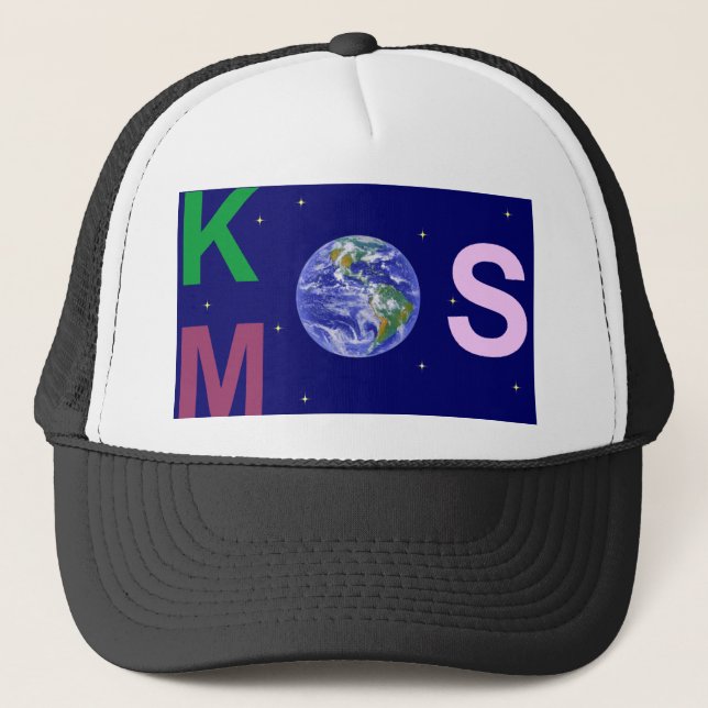 Kosmos étoilé trucker hat (Front)