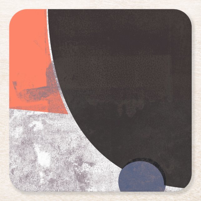 Kosmos II Square Paper Coaster (Front)