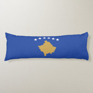 Kosovo Flag Body Cushion
