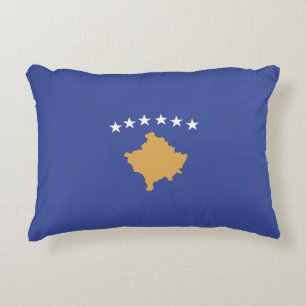Kosovo flag decorative cushion