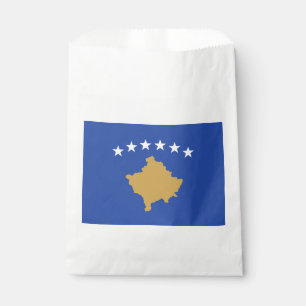 Kosovo Flag Favour Bags