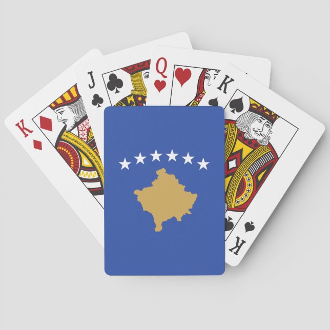 Kosovo Flag Playing Cards (Back)