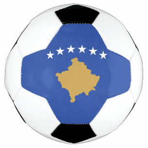 Kosovo Flag Soccer Ball