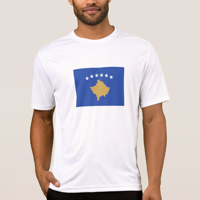 Kosovo Flag T-Shirt (Front)