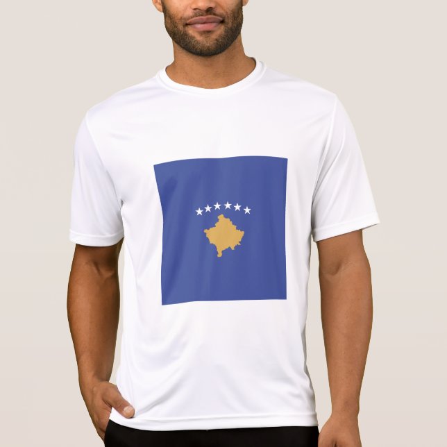 Kosovo flag T-Shirt (Front)