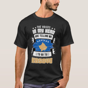 Kosovo In My Head T-Shirt