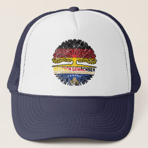 Kosovo Kosovarisch Deutsch Deutschland Baum Wurzel Trucker Hat