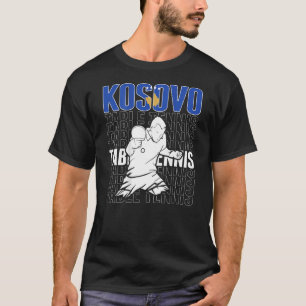 Kosovo Table Tennis   Support Kosovan Ping Pong Te T-Shirt