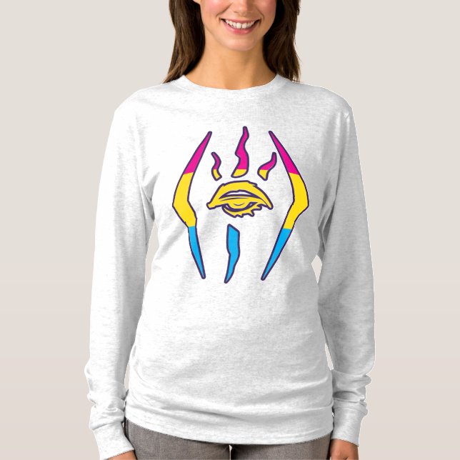 KOTD Pansexual Pride logo T-Shirt (Front)