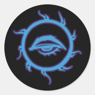 KOTD Witch Priest Classic Round Sticker