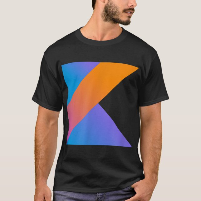 Kotlin Programming Language Logo for Kotlin Progra T-Shirt (Front)