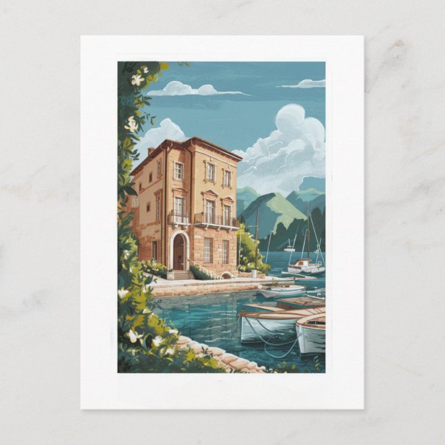 Kotor Maritime Museum Postcard Travel  (Front)