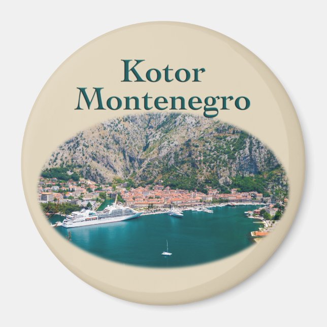 Kotor, Montenegro Magnet (Front)