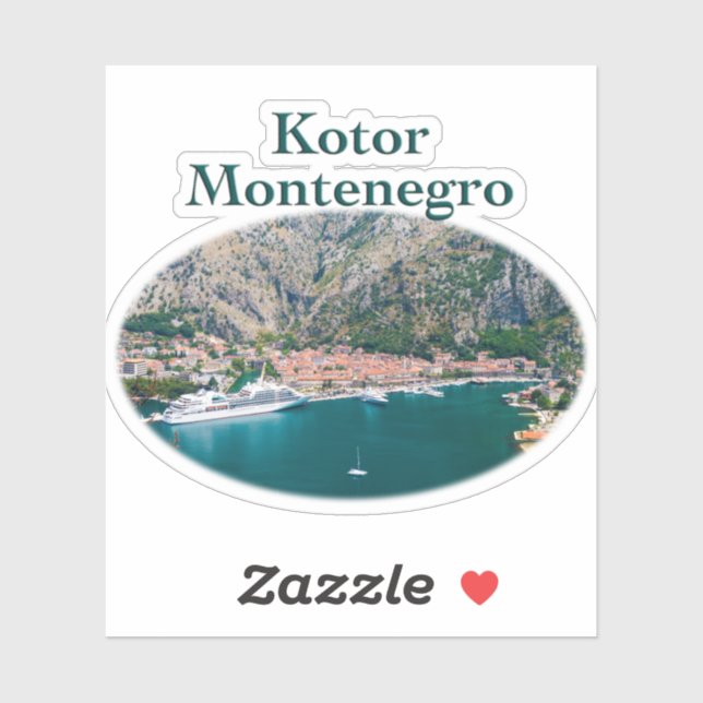 Kotor, Montenegro: Stari Grad (Sheet)