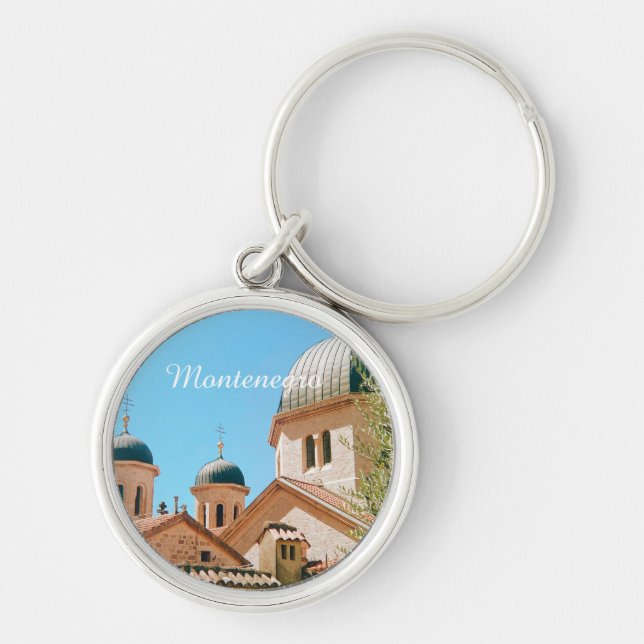 Kotor, Montenegro travel souvenir Key Ring (Front)
