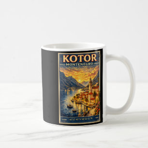 Kotor Montenegro Vacation Kotor Bay Trip to Coffee Mug