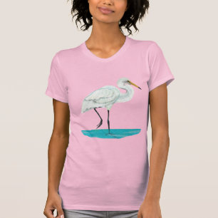 Kotuku  White heron T-Shirt